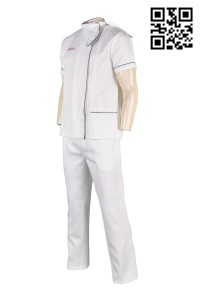 KI075 professional chef uniform short sleeves uniform hk hong kong team group supplier company hk